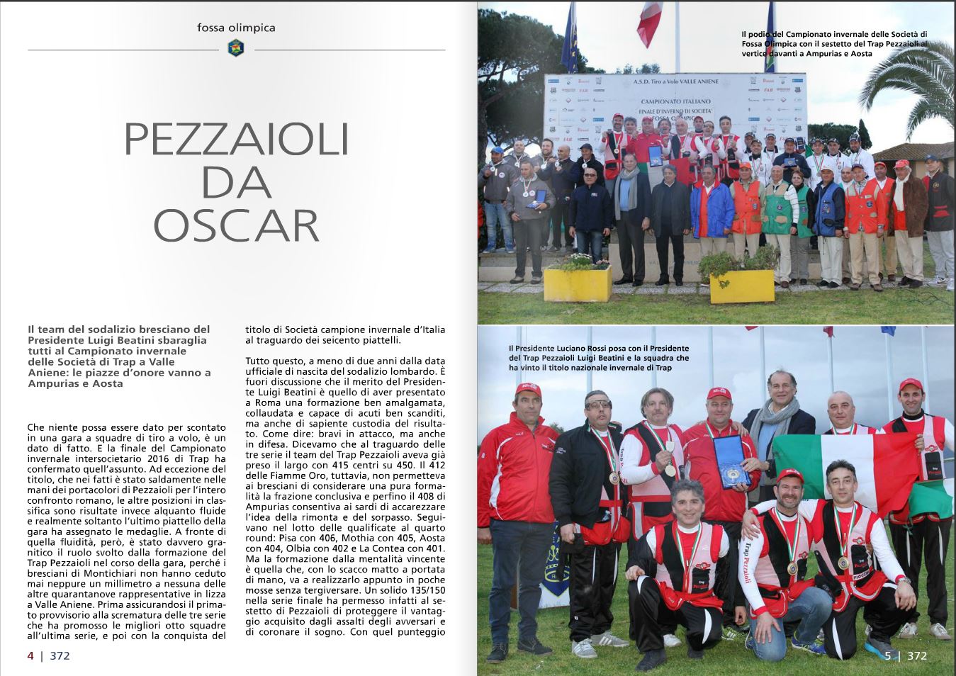 Pezzaioli Da Oscar – Fitav Italia-